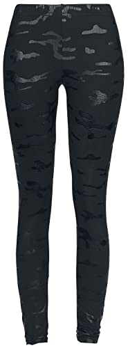 Black Premium by EMP Damen Schwarze Leggings mit Camouflage-Muster XS von Black Premium by EMP