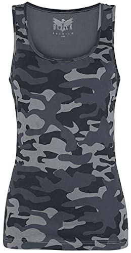 Black Premium by EMP Damen graues Camouflage Top L von Black Premium by EMP