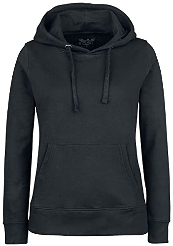 Black Premium by EMP Damen schwarzer Basic Hoodie aus nachhaltigem Stoff 3XL von Black Premium by EMP