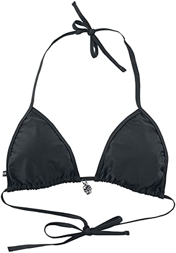 Black Premium by EMP Damen schwarzes Bikini Oberteil S von Black Premium by EMP