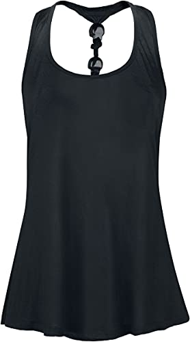 Black Premium by EMP Damen schwarzes Top mit Rückenausschnitt XL von Black Premium by EMP