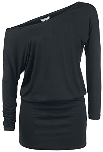 Black Premium by EMP Damen schwarzes kurzes Langarm-Kleid mit freier Schulter S Black Premium by EMP Damen schwarzes kurzes Langarm-Kleid mit freier Schulter S von Black Premium by EMP
