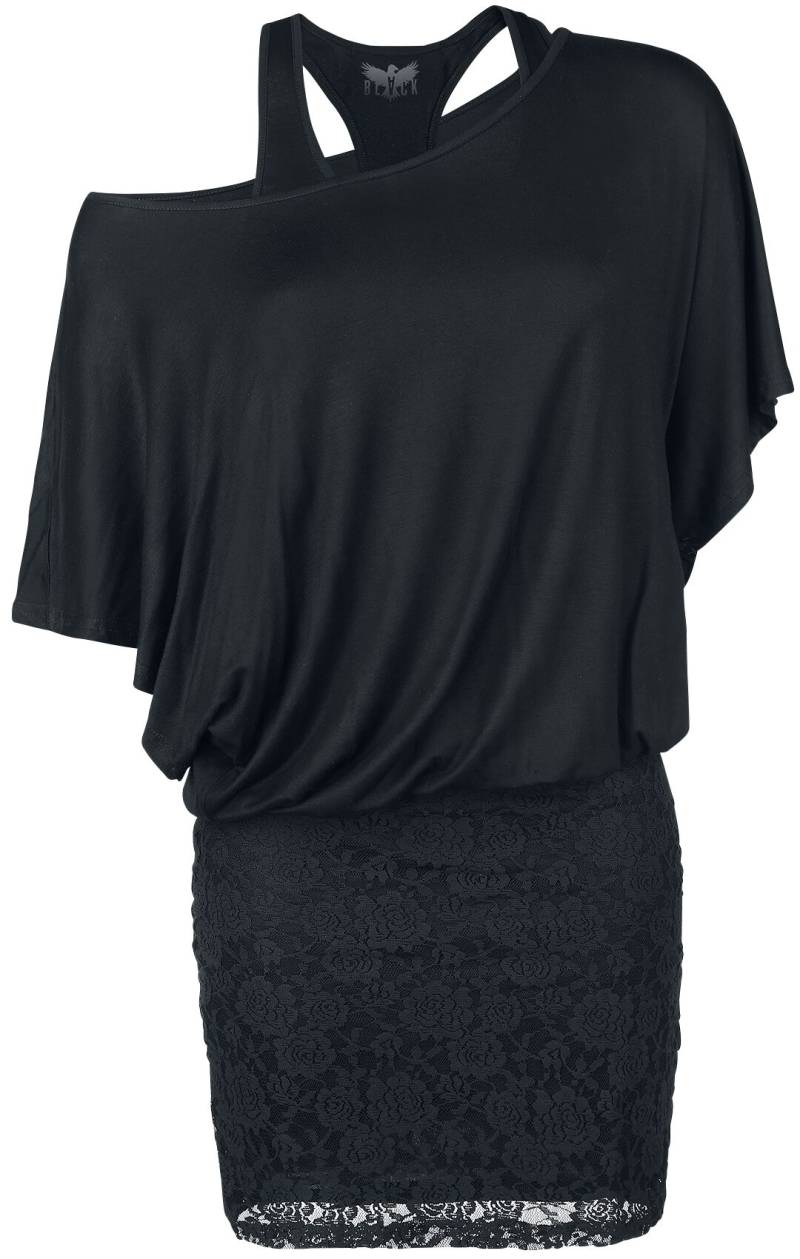 Black Premium by EMP - Gothic Kurzes Kleid - Hold On Loosely - XS bis 5XL - für Damen - Größe S - schwarz von Black Premium by EMP