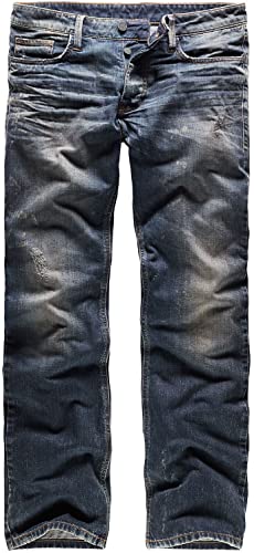 Black Premium by EMP Herren Blaue Jeans im Used-Look W32L34 von Black Premium by EMP