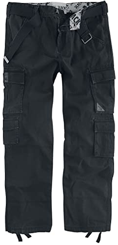 Black Premium by EMP Herren Schwarze Cargohose 4XL von Black Premium by EMP