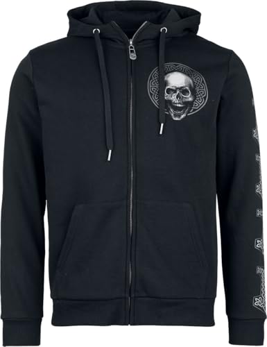 Black Premium by EMP Herren Schwarze Kapuzenjacke mit Kängurutaschen XXL von Black Premium by EMP