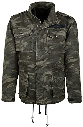 Black Premium by EMP Herren camouflage Jacke mit Innenjacke L von Black Premium by EMP
