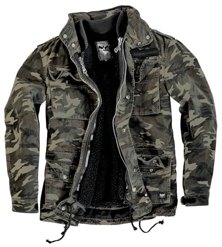 Black Premium by EMP Herren Camouflage Jacke mit Innenjacke XL von Black Premium by EMP