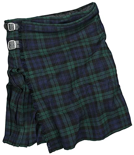 Black Premium by EMP Herren grün-blaues Kilt 3XL von Black Premium by EMP