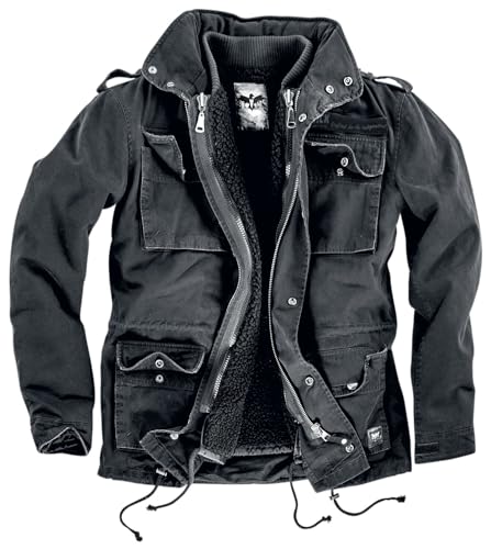 Black Premium by EMP Herren schwarze Jacke mit Innenjacke M von Black Premium by EMP