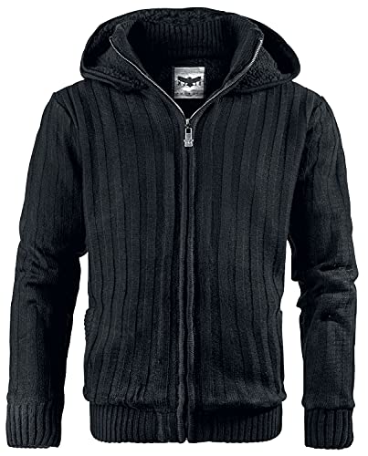 Black Premium by EMP Herren schwarze Übergangsjacke 4XL von Black Premium by EMP