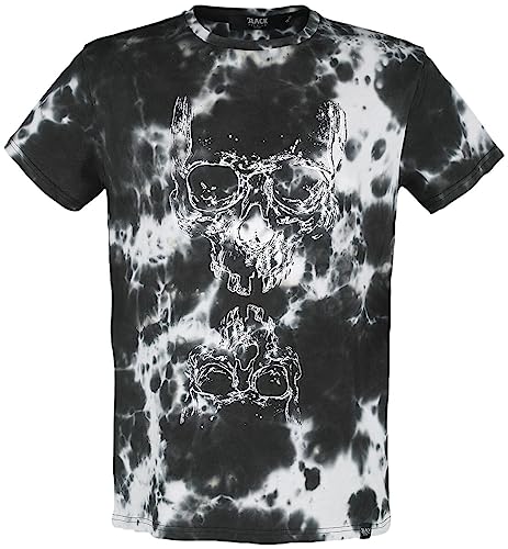 Black Premium by EMP Herren schwarzes T-Shirt mit Print 5XL von Black Premium by EMP