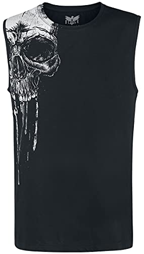 Black Premium by EMP Herren schwarzes Tank-Top mit Totenkopf-Print XL von Black Premium by EMP