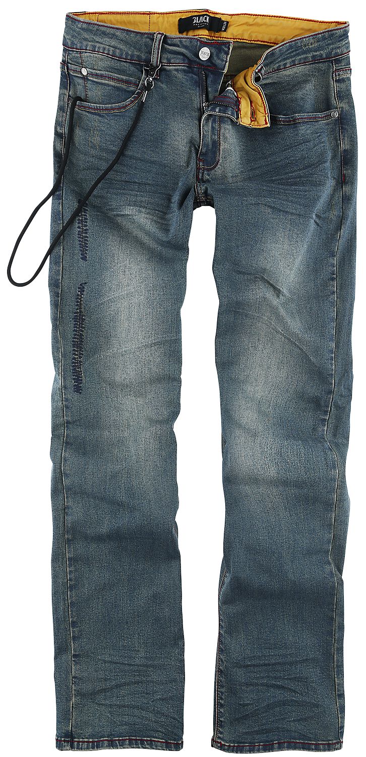 Black Premium by EMP Jeans - Johnny - W30L32 bis W44L32 - für Männer - Größe W33L34 - blau von Black Premium by EMP