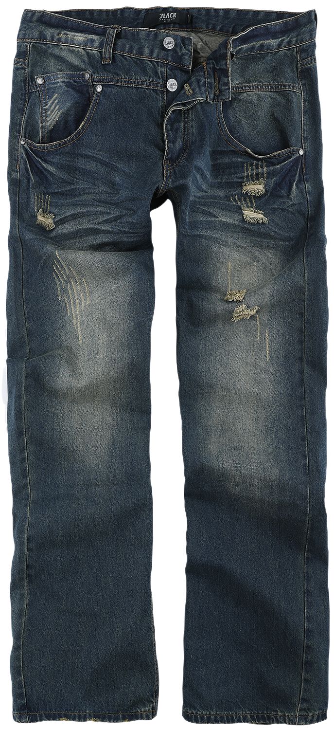 Black Premium by EMP Jeans - Stan - W30L32 bis W42L34 - für Männer - Größe W33L34 - dunkelblau von Black Premium by EMP