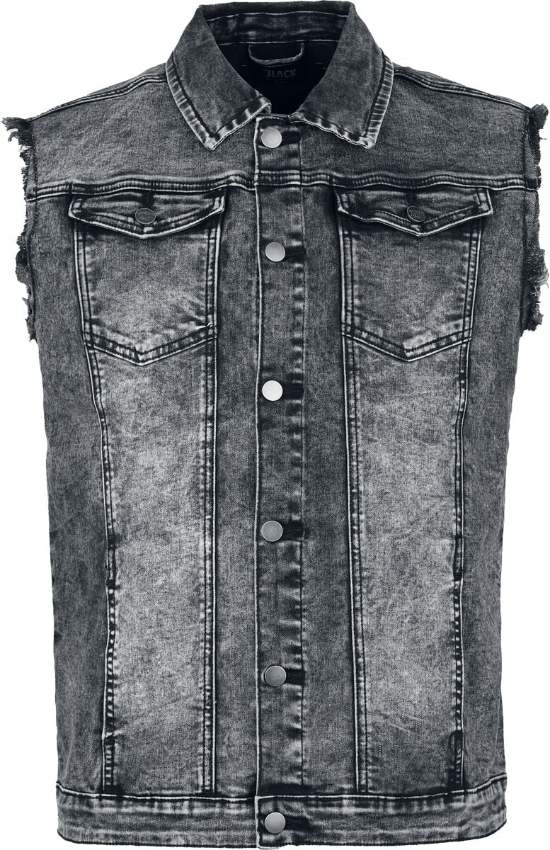 Black Premium by EMP Jeans Vest Weste grau in XL von Black Premium by EMP