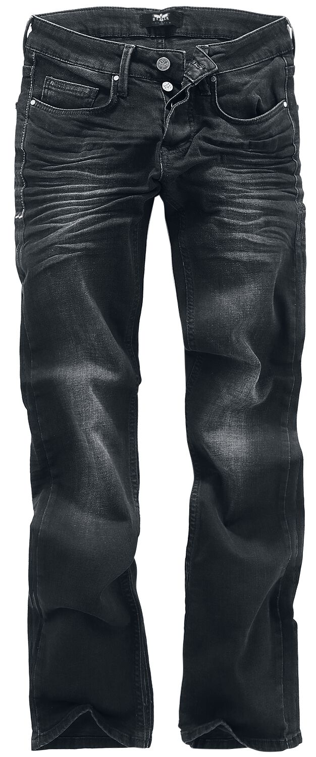 Black Premium by EMP Johnny Jeans schwarz in W30L30 von Black Premium by EMP