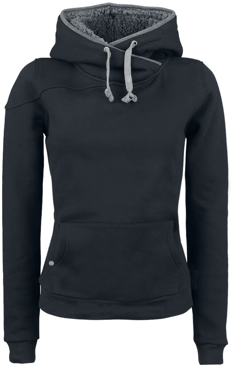 Black Premium by EMP Kapuzenpullover - Teddy Hoodie - S bis XXL - für Damen - Größe XXL - schwarz Black Premium by EMP Kapuzenpullover - Teddy Hoodie - S bis XXL - für Damen - Größe XXL - schwarz von Black Premium by EMP