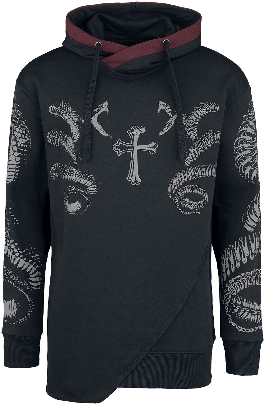 Black Premium by EMP Kapuzenpullover mit SchlangenPrint Kapuzenpullover schwarz in L Black Premium by EMP Kapuzenpullover mit SchlangenPrint Kapuzenpullover schwarz in L von Black Premium by EMP