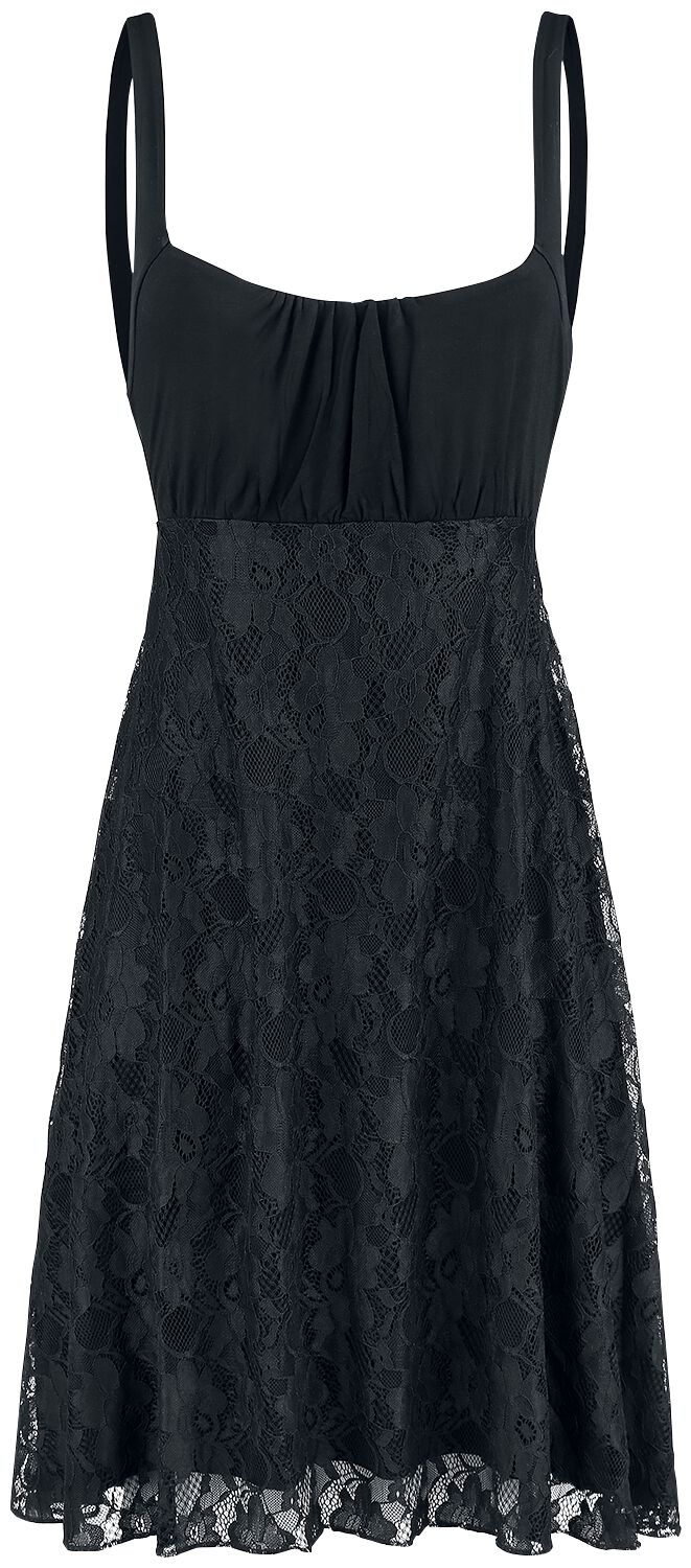 Black Premium by EMP Kleid knielang - Alone In The Dark - S bis 5XL - für Damen - Größe 3XL - schwarz von Black Premium by EMP