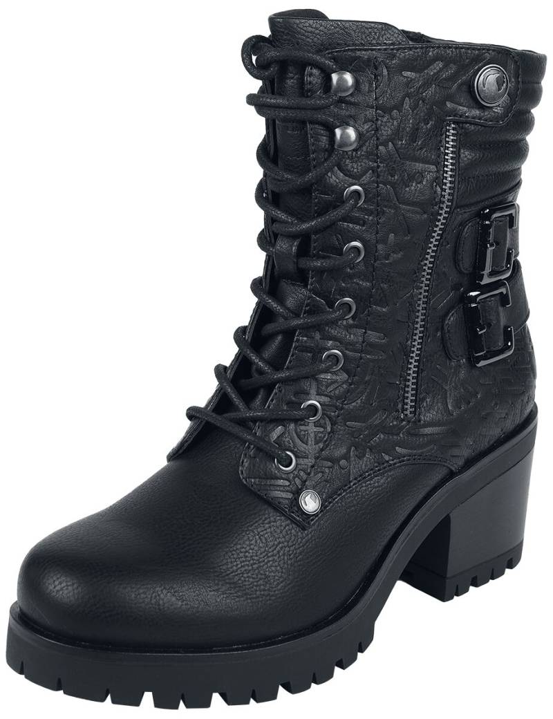 Black Premium by EMP Lace-Up Boots Boot schwarz in EU39 von Black Premium by EMP