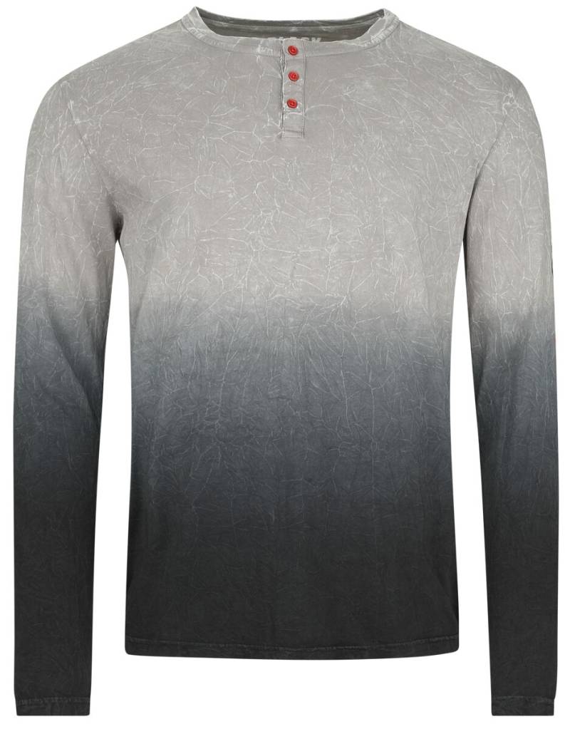 Black Premium by EMP Langarmshirt - Grey Dip Dye Longsleeve - S bis XXL - für Männer - Größe M - grau von Black Premium by EMP