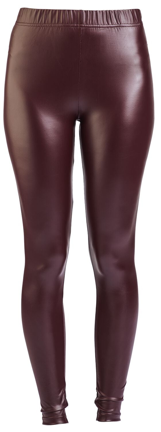 Black Premium by EMP Leggings - Faux Leather Style Leggings - S bis L - für Damen - Größe M - burgund Black Premium by EMP Leggings - Faux Leather Style Leggings - S bis L - für Damen - Größe M - burgund von Black Premium by EMP