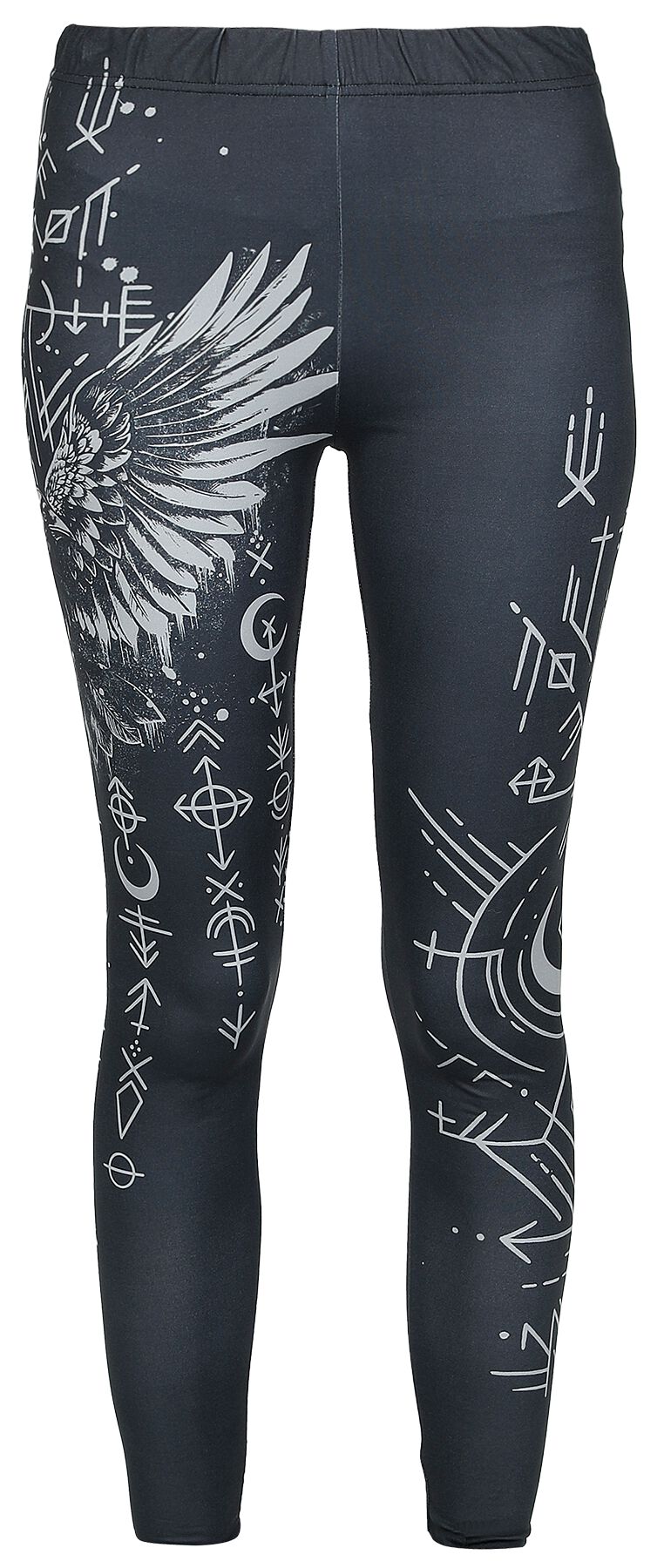 Black Premium by EMP Leggings - Leggings with Alloverprint - S bis L - für Damen - Größe M - schwarz Black Premium by EMP Leggings - Leggings with Alloverprint - S bis L - für Damen - Größe M - schwarz von Black Premium by EMP