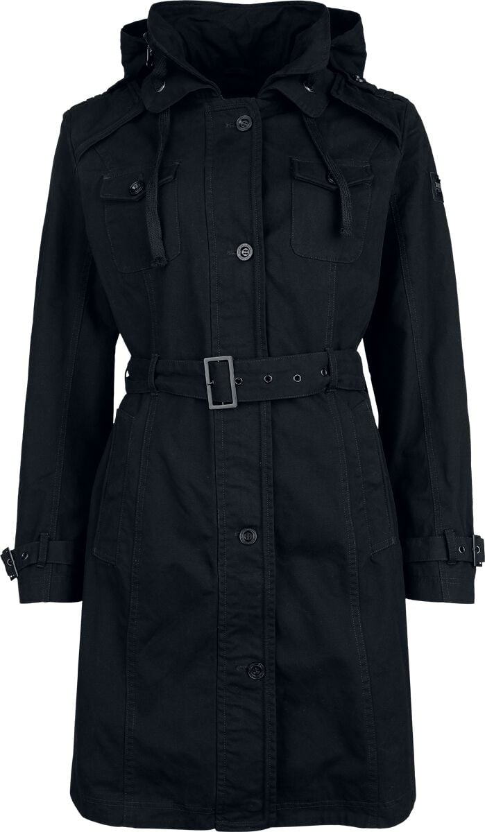 Black Premium by EMP Mantel - Essential Coat - S bis XXL - für Damen - Größe S - schwarz von Black Premium by EMP