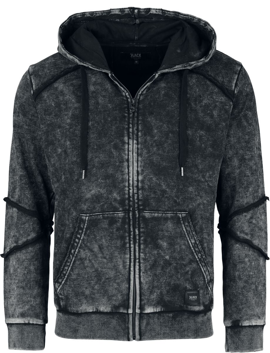 Black Premium by EMP Mask Of Sanity Kapuzenjacke schwarz in S von Black Premium by EMP