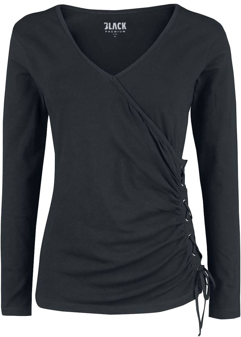 Black Premium by EMP My Extraordinary Mind Langarmshirt schwarz in L von Black Premium by EMP