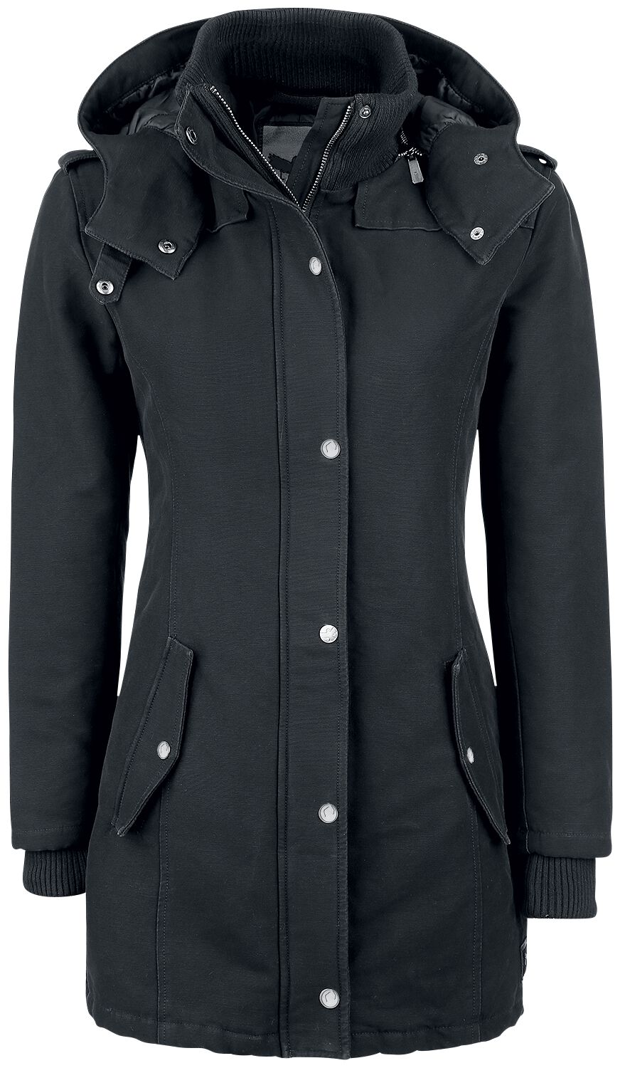 Black Premium by EMP Parka Winterjacke schwarz in L von Black Premium by EMP