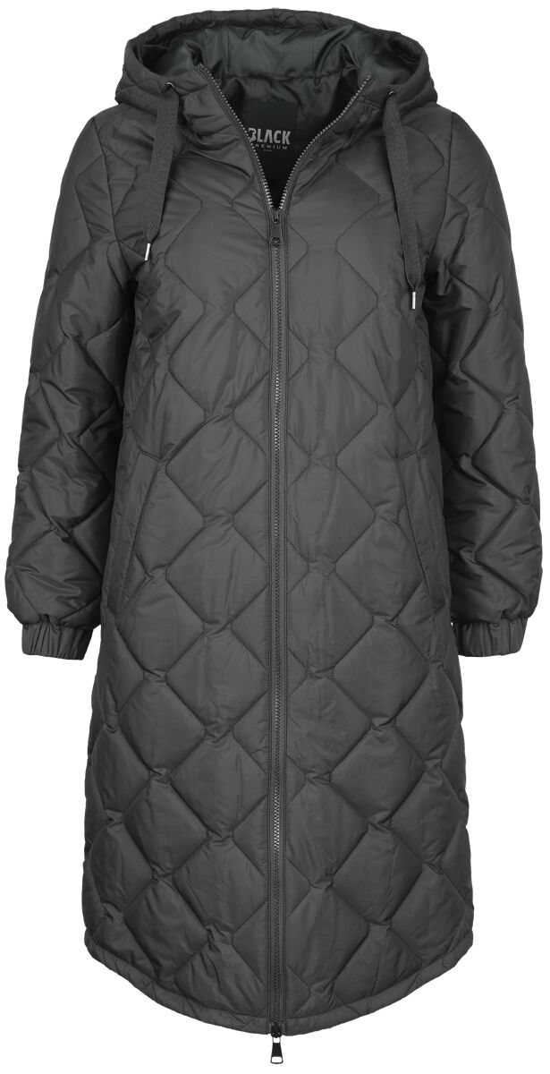 Black Premium by EMP Puffer Coat Mantel schwarz in L von Black Premium by EMP