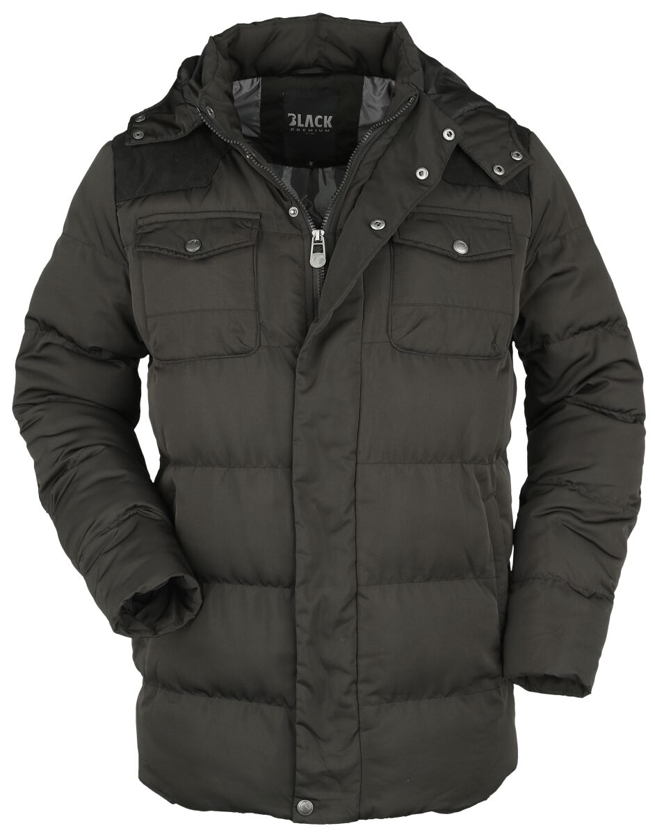 Black Premium by EMP Puffer Jacket Winterjacke schwarz in M von Black Premium by EMP