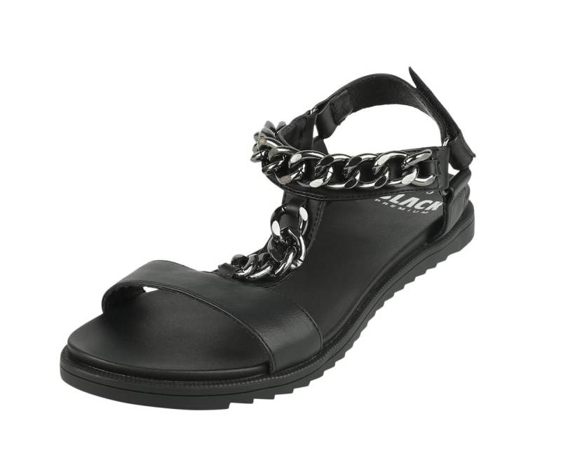 Black Premium by EMP Sandale - Sandal with Chains - EU37 bis EU41 - für Damen - Größe EU41 - schwarz Black Premium by EMP Sandale - Sandal with Chains - EU37 bis EU41 - für Damen - Größe EU41 - schwarz von Black Premium by EMP