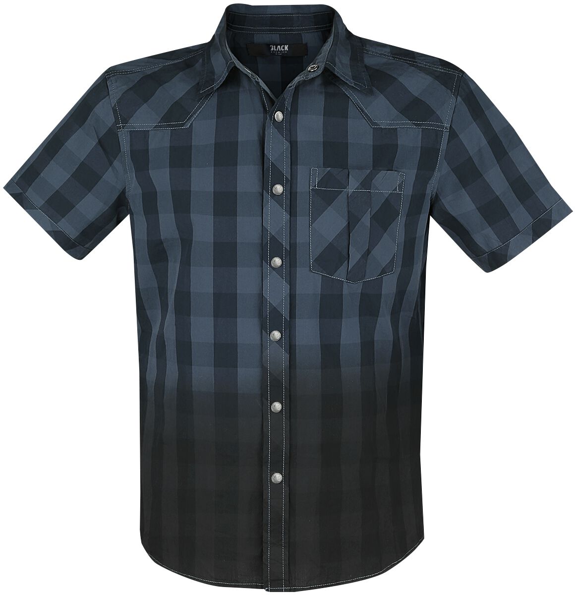 Black Premium by EMP Space Cowboy Kurzarmhemd schwarz in M von Black Premium by EMP
