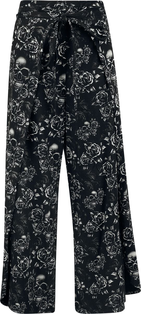 Black Premium by EMP Stoffhose - Wrap Pants - S-M bis XXL-3XL - für Damen - Größe L-XL - schwarz von Black Premium by EMP