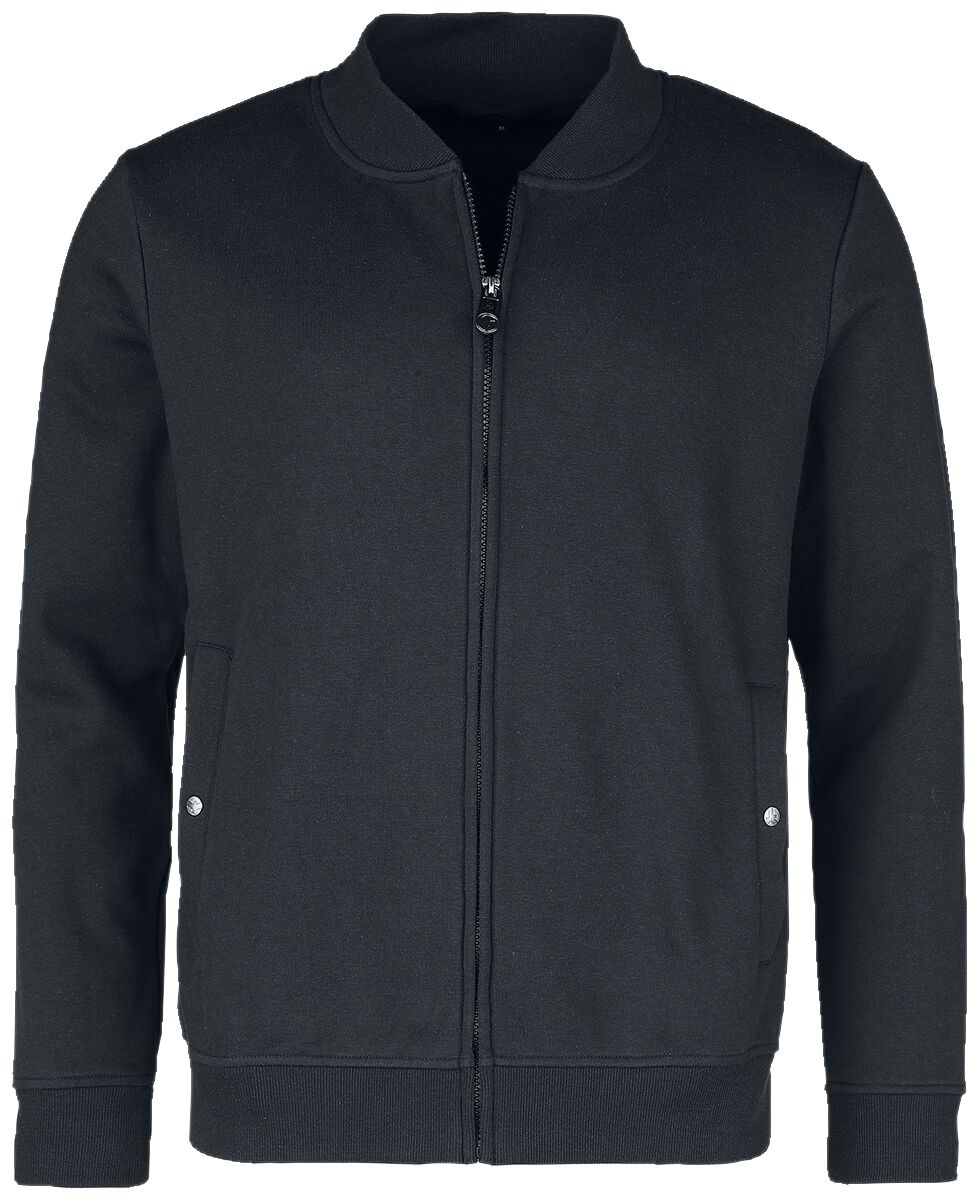 Black Premium by EMP Sweatshirt - College- Sweatjacke - S bis 5XL - für Männer - Größe L - schwarz von Black Premium by EMP