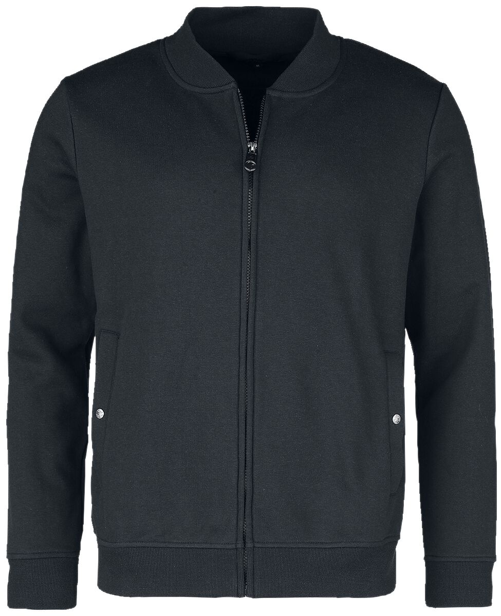 Black Premium by EMP Sweatshirt - College- Sweatjacke - S bis 5XL - für Männer - Größe M - schwarz von Black Premium by EMP