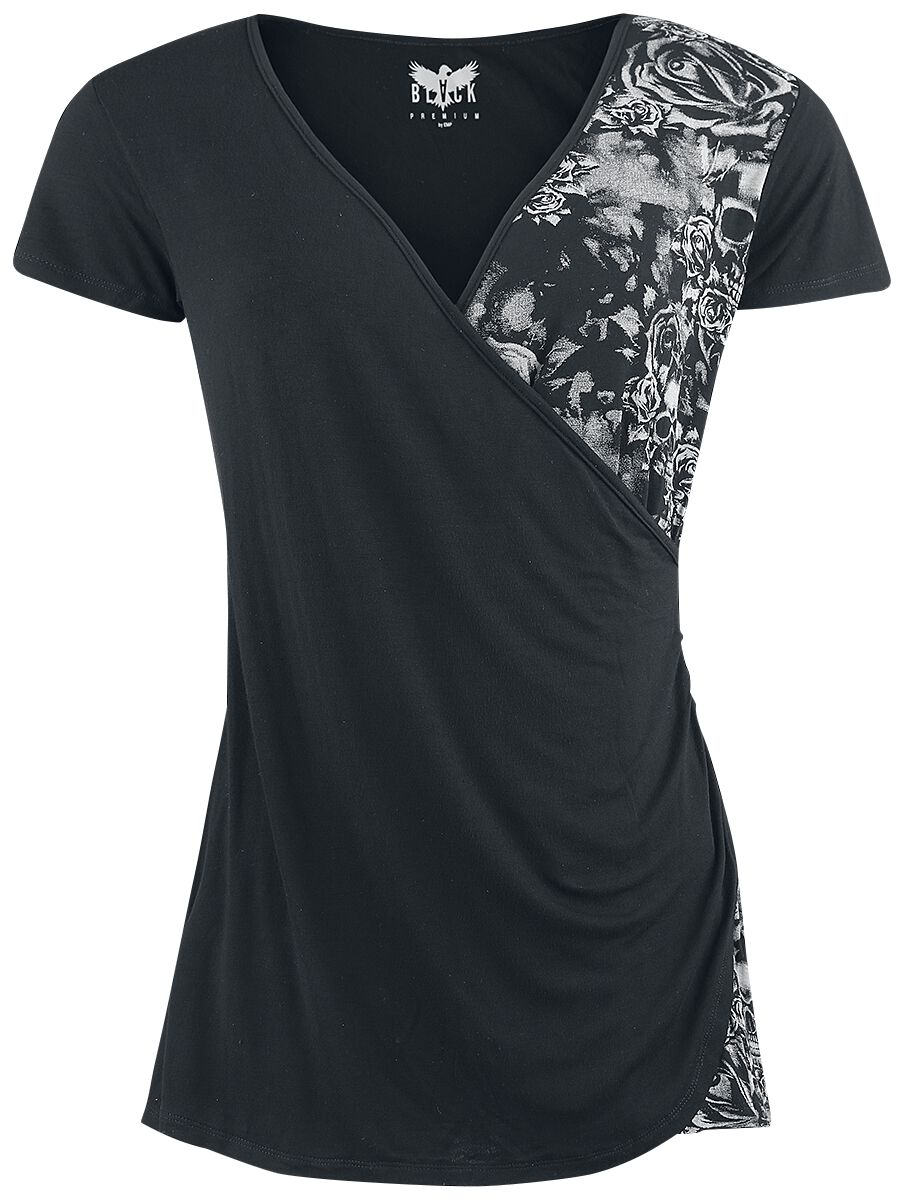 Black Premium by EMP Sweet Jane T-Shirt schwarz in 5XL von Black Premium by EMP