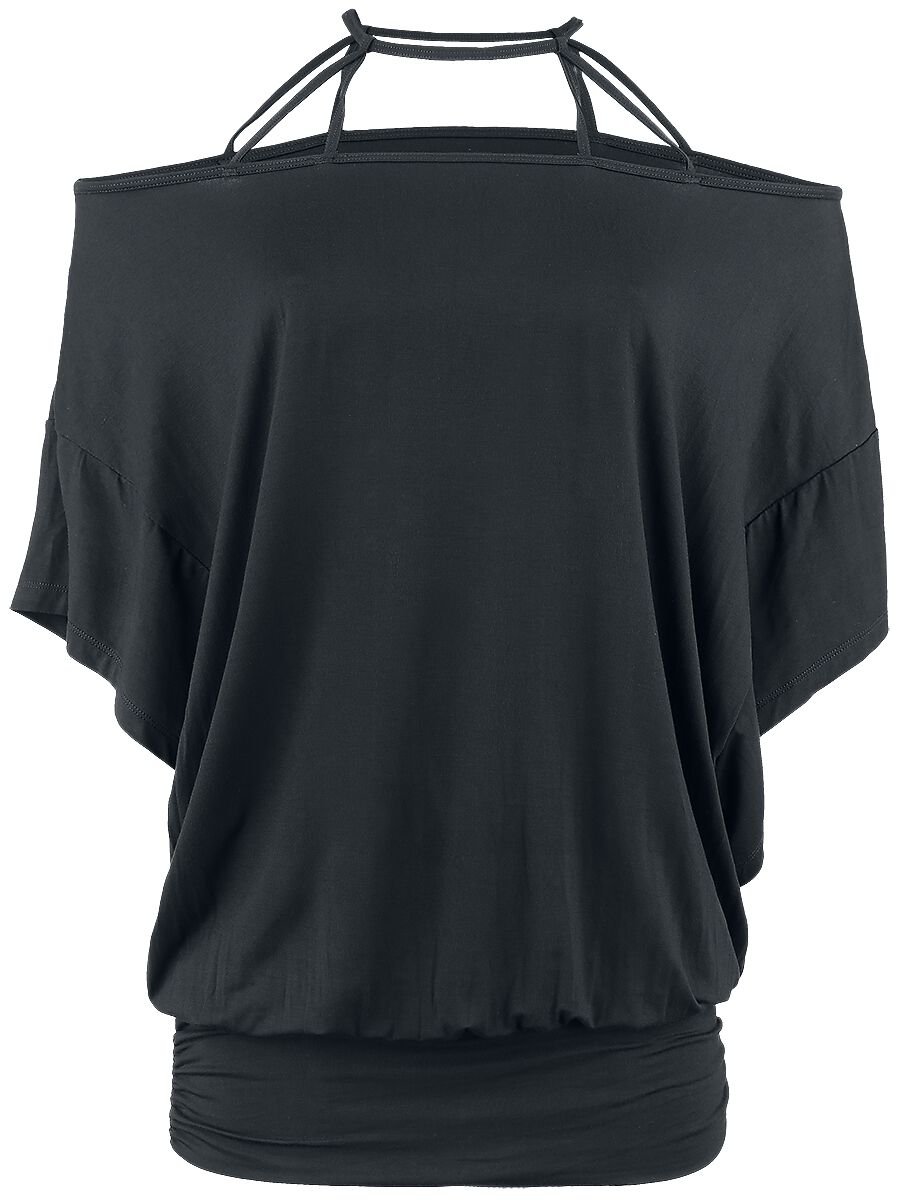 Black Premium by EMP T-Shirt - Bat Longtop - S bis 5XL - für Damen - Größe 3XL - schwarz von Black Premium by EMP