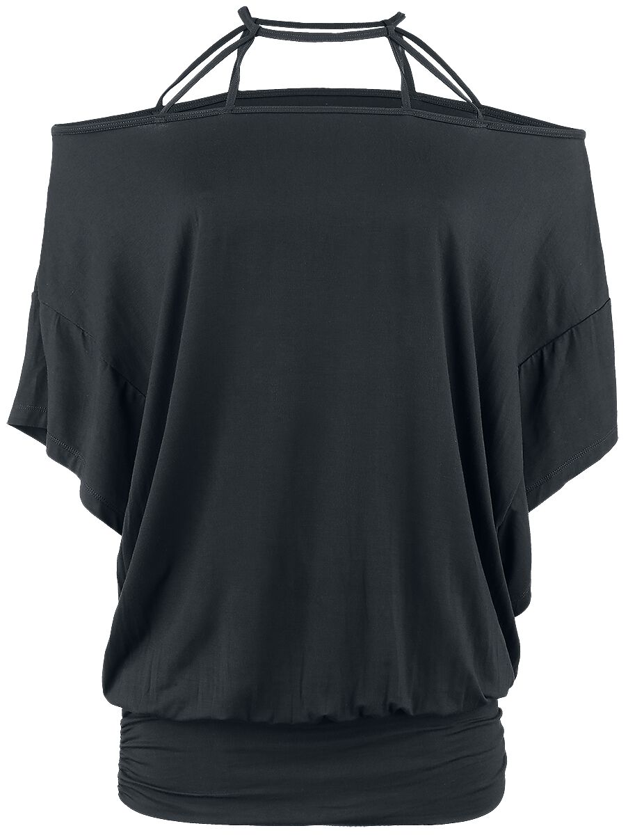 Black Premium by EMP T-Shirt - Bat Longtop - S bis 5XL - für Damen - Größe 5XL - schwarz von Black Premium by EMP