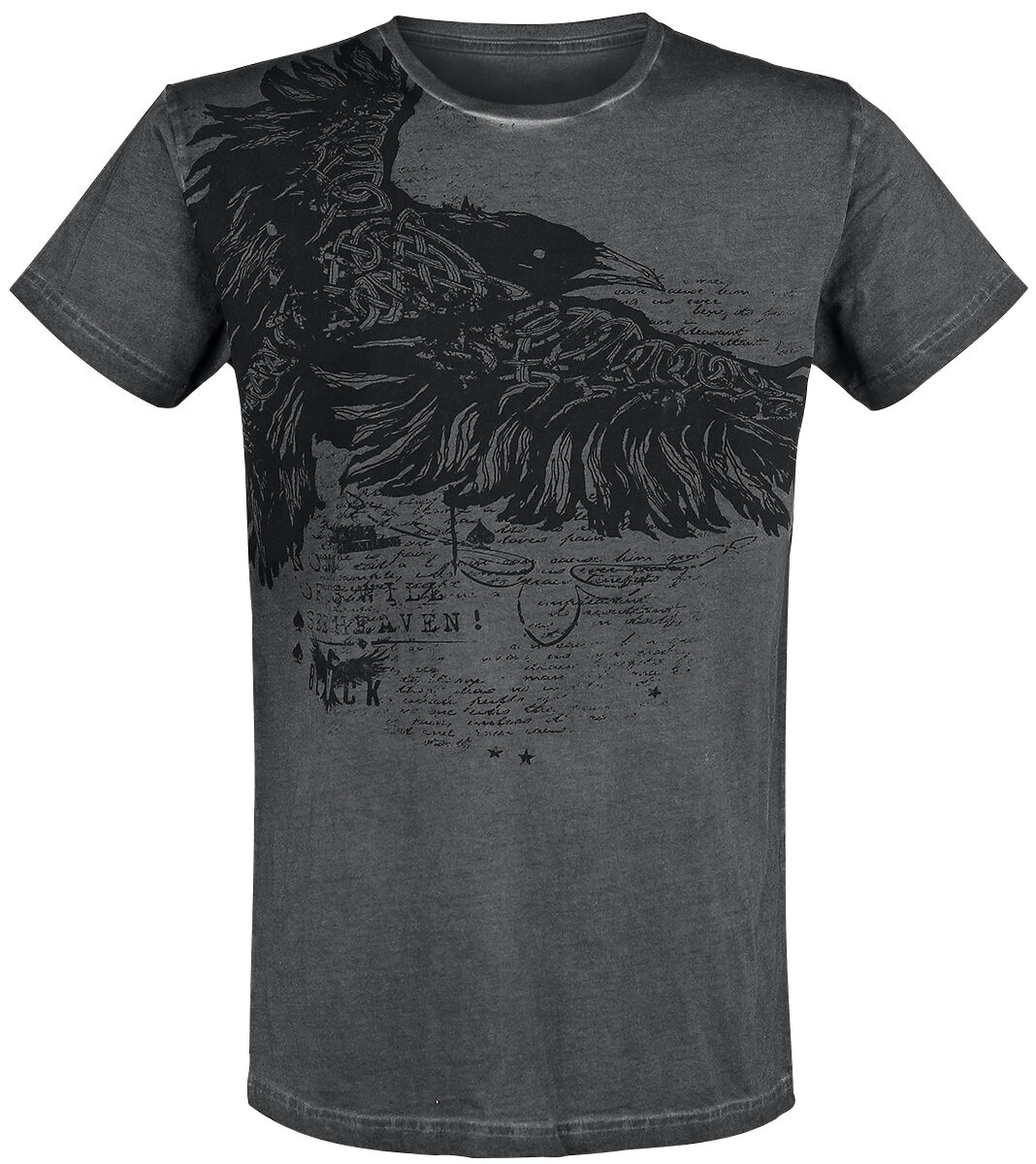 Black Premium by EMP T-Shirt - Rebel Soul - S bis 3XL - für Männer - Größe XL - schwarz/grau von Black Premium by EMP