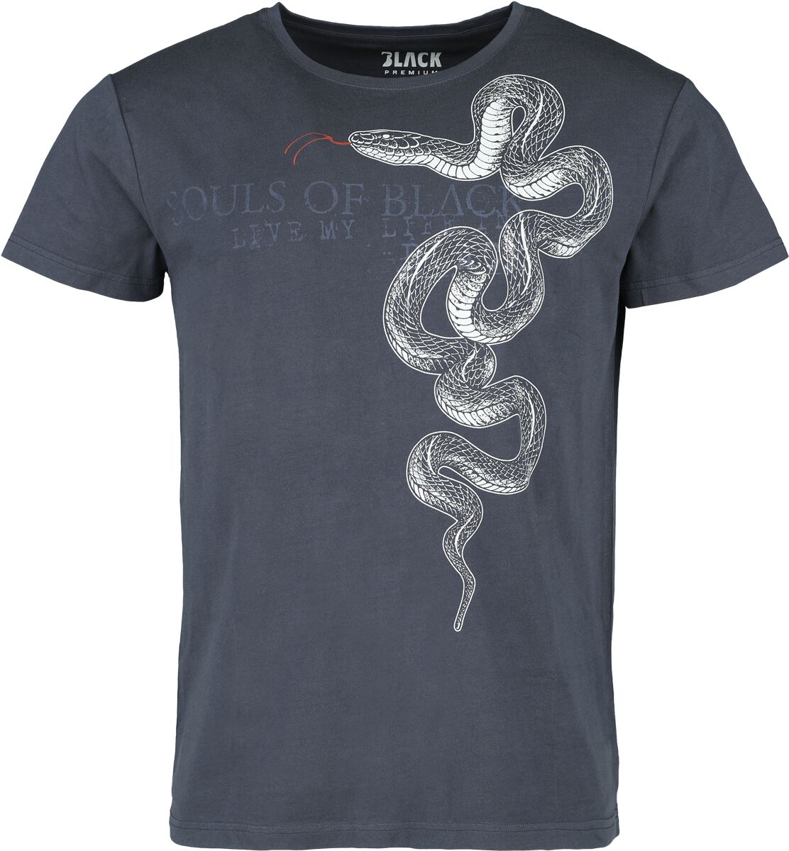 Black Premium by EMP T-Shirt Souls of Black T-Shirt navy in L von Black Premium by EMP