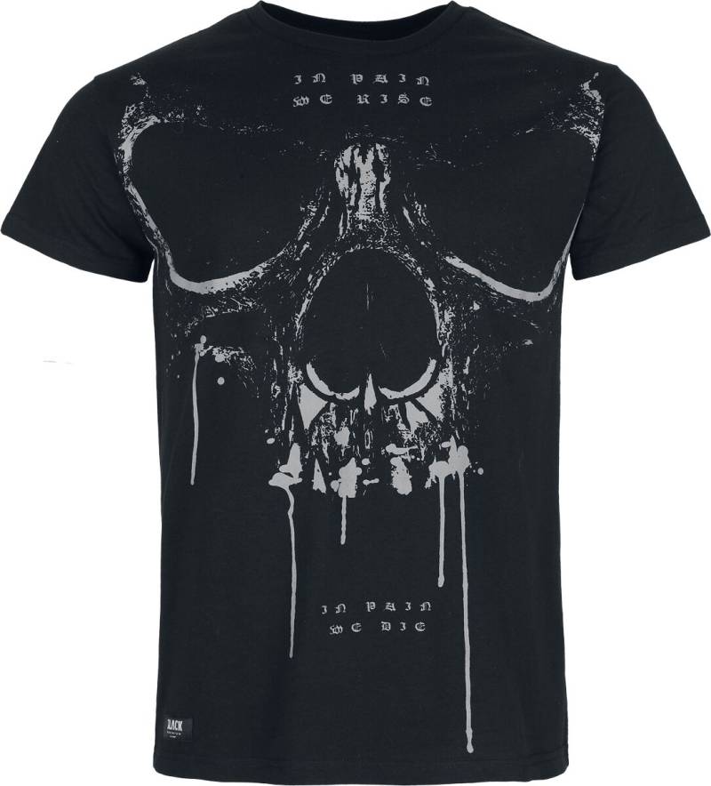 Black Premium by EMP Skull & Roses T-Shirt schwarz in XXL von Black Premium by EMP