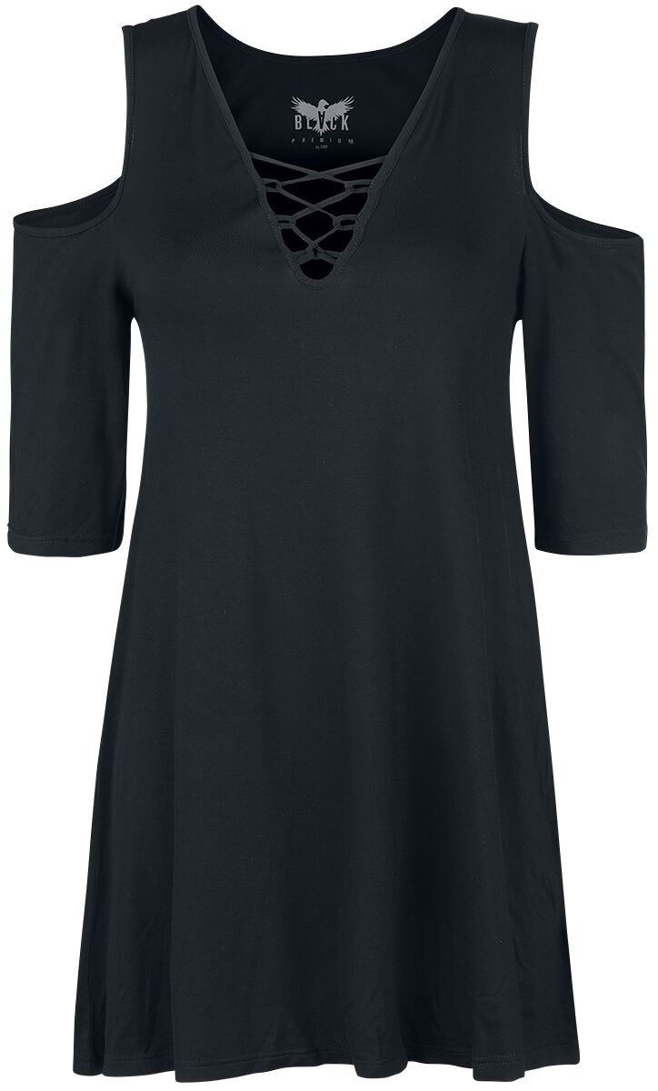 Black Premium by EMP The End Of This Chapter Langarmshirt schwarz in S von Black Premium by EMP