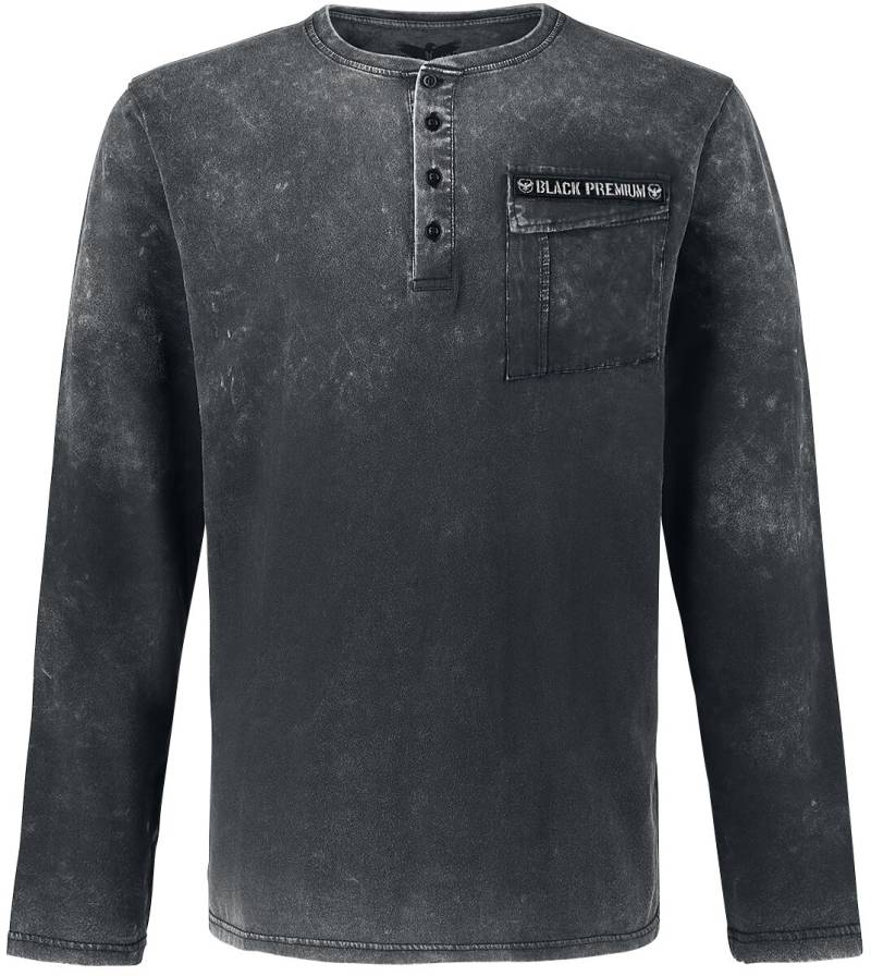 Black Premium by EMP Through The Glass Langarmshirt schwarz in L von Black Premium by EMP