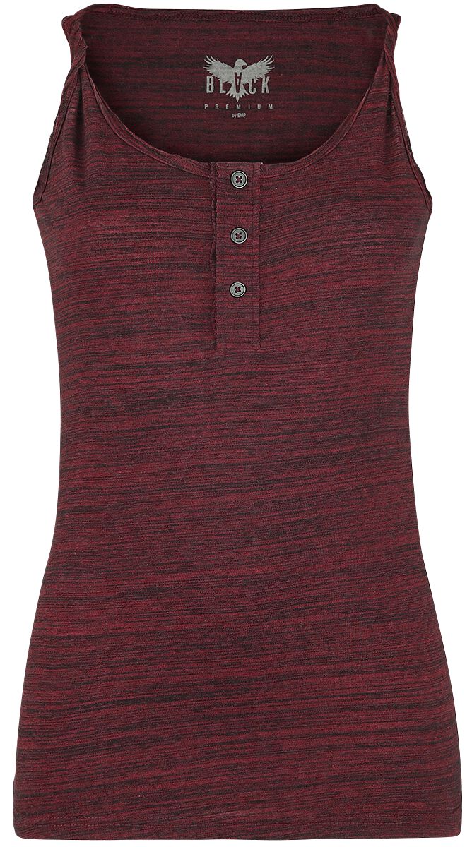 Black Premium by EMP Top - It's So Easy - XS bis 5XL - für Damen - Größe M - schwarz/rot von Black Premium by EMP