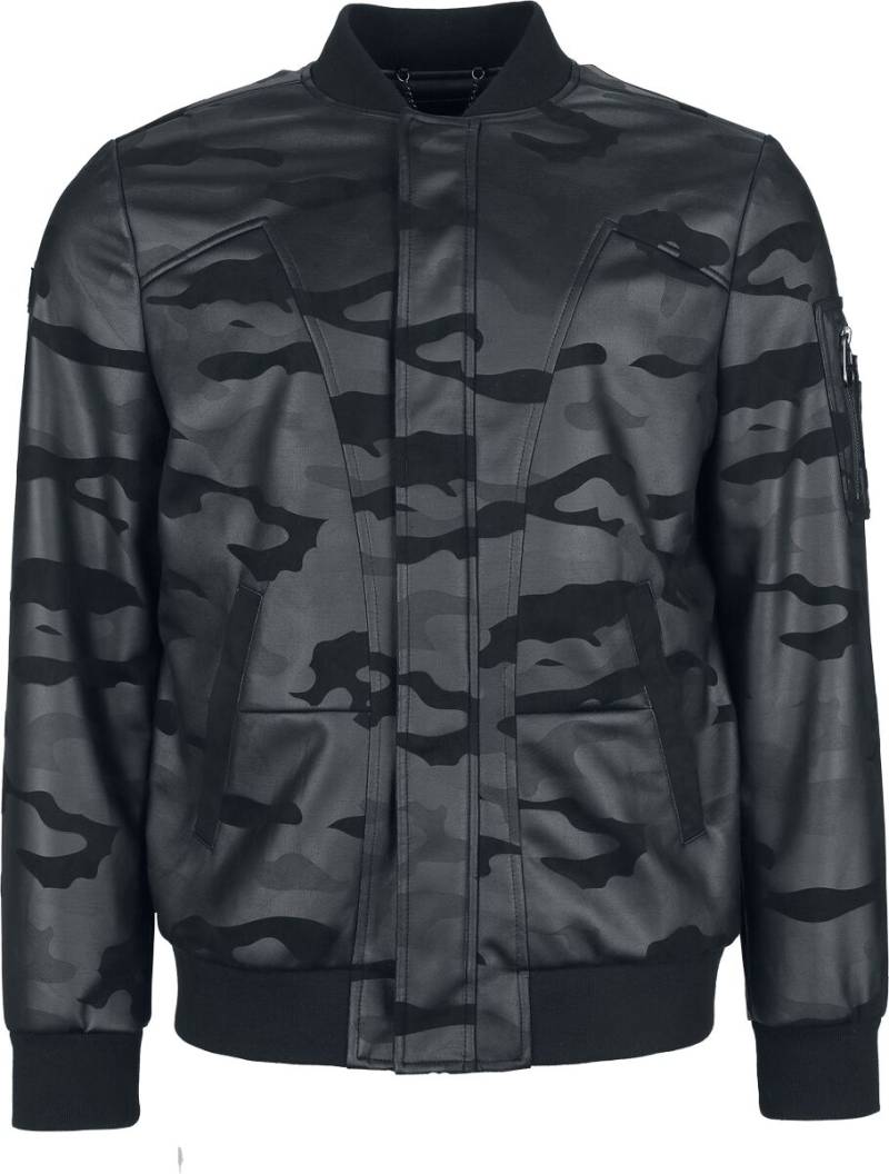 Black Premium by EMP Übergangsjacke - Black on Black - S bis XXL - für Männer - Größe M - schwarz von Black Premium by EMP