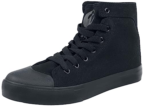Black Premium by EMP Unisex Schwarze Sneaker EU39 von Black Premium by EMP